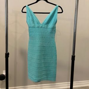 Herve Leger Mini Bandage Dress